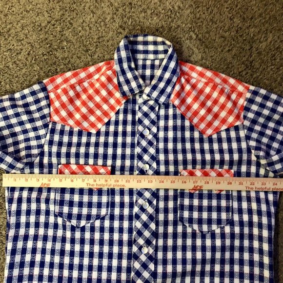 Vintage Handmade Square Dance Outfit Matching Mens Womens Used 3 Piece - Picture 15 of 16